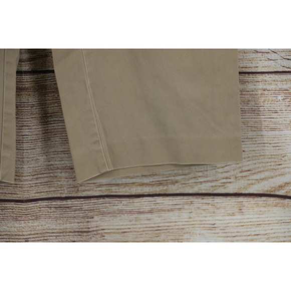 VINTAGE George Womens Wide Leg High Rise Cropped Pants Size 10 Khakis - Picture 9 of 11